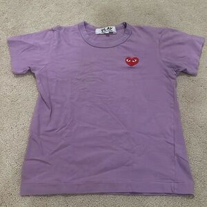 Comme Des Garcon CDG Play tshirt - size small